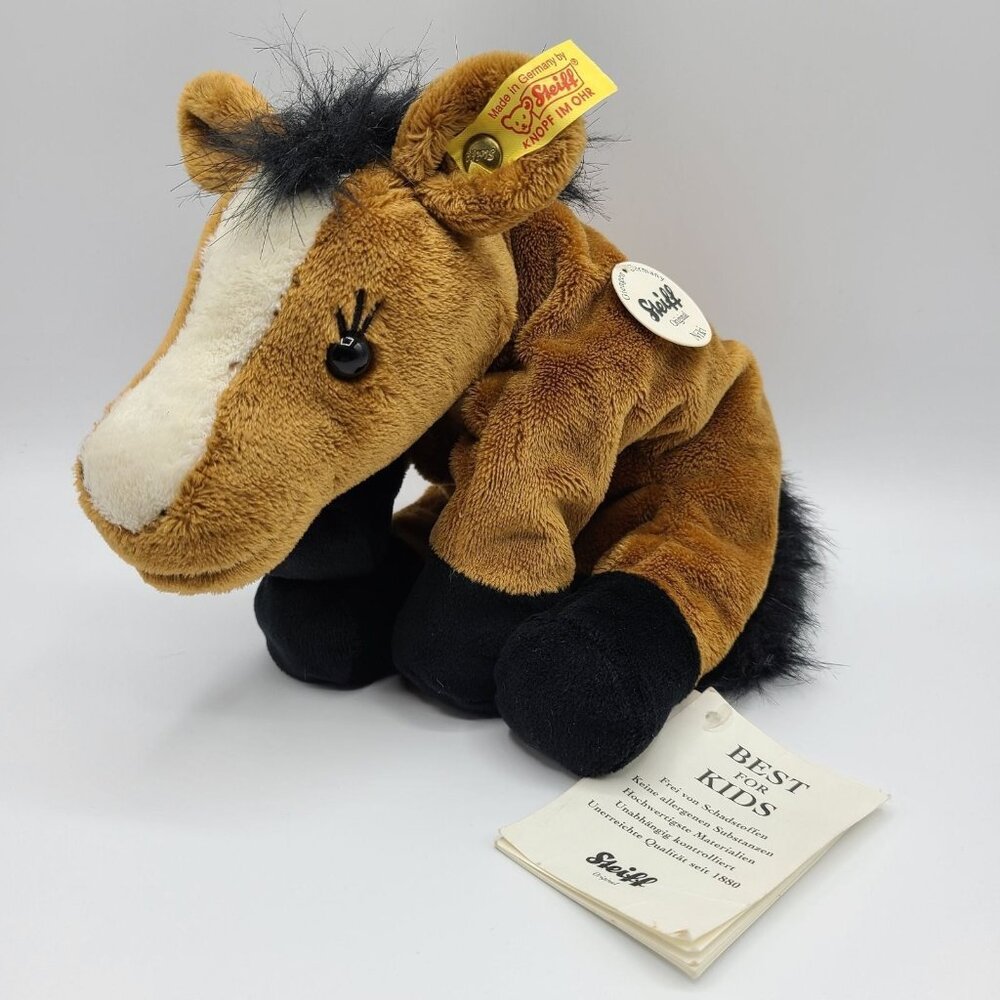 Steiff Niki Horse with tags brown pony